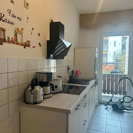 Appartement Kaethe-Kollwitz Strasse 54, F1 à Altenburg Extérieur photo